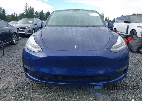 2021 Tesla Model Y Long Range Dual Motor All-Wheel Drive из США, поврежденный, VIN 5YJYGDEE8MF270076